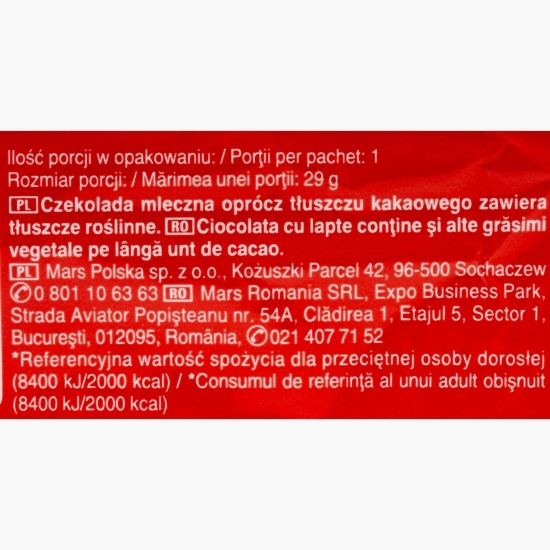 Ciocolată cu miez ușor și crocant, în formă de ren 29g
