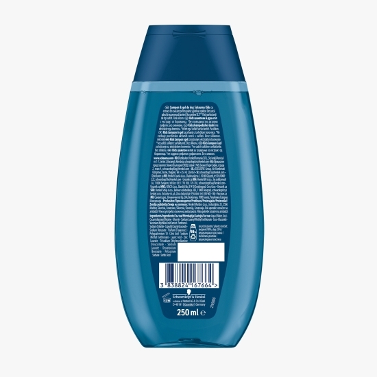 Șampon și gel de duș pentru copii 0.25l