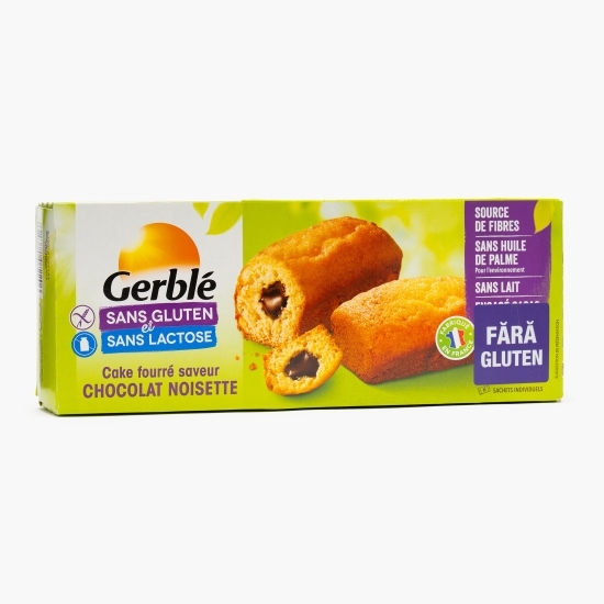 Madlene cu cremă de ciocolată, fără gluten și lactoză, 6x35g