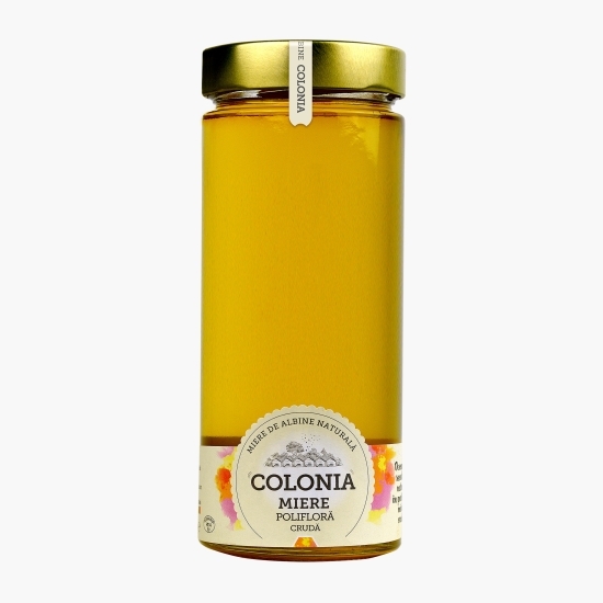 Miere polifloră crudă 800g