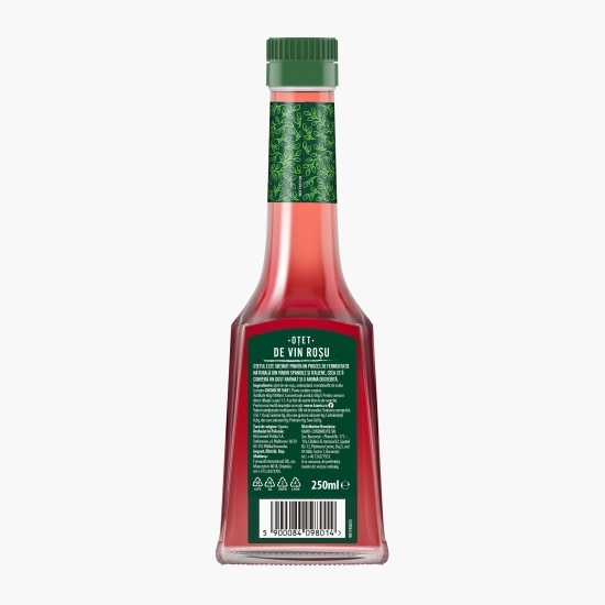 Oțet de vin roșu 0.25l