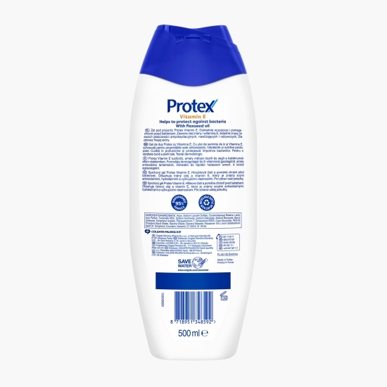 Gel de duș antibacterian Vitamin E 0.5l