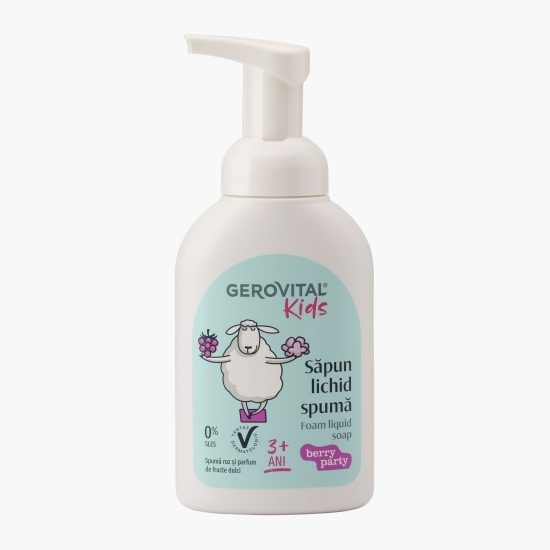 Săpun lichid spumă pentru copii Berry Party 3+ ani, 300ml