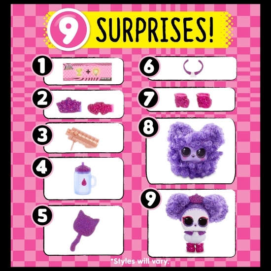 Set cu surprize Light Glitter  3+ ani