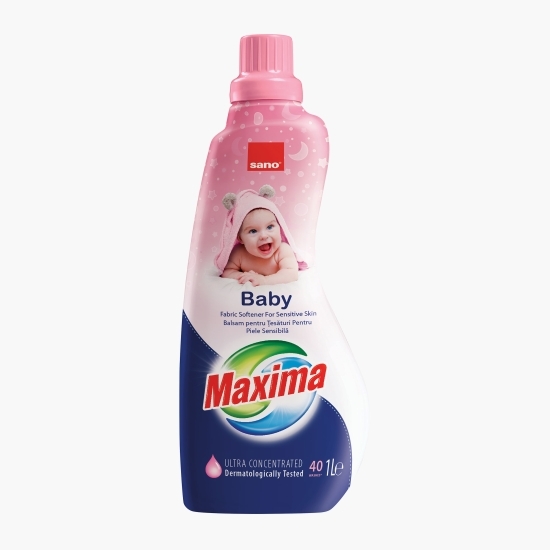 Balsam de rufe Baby ultra concentrat, 40 spălări, 1l