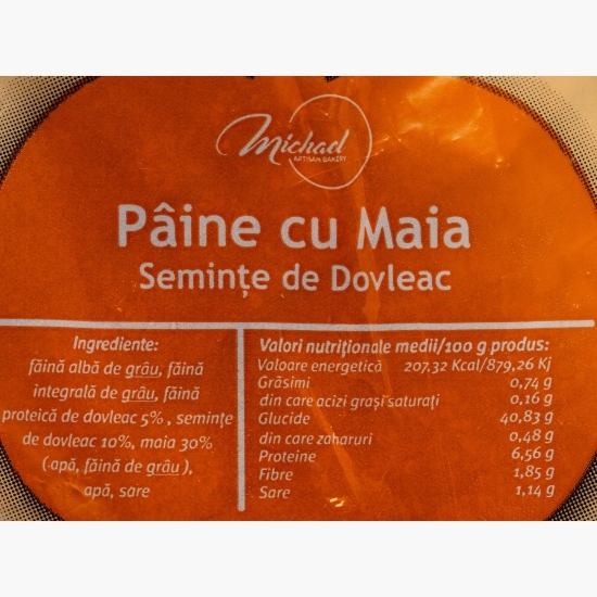 Pâine cu maia și semințe dovleac 400g