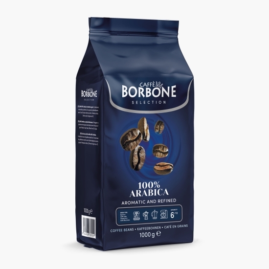 100% Arabica, 1000g, cafea boabe