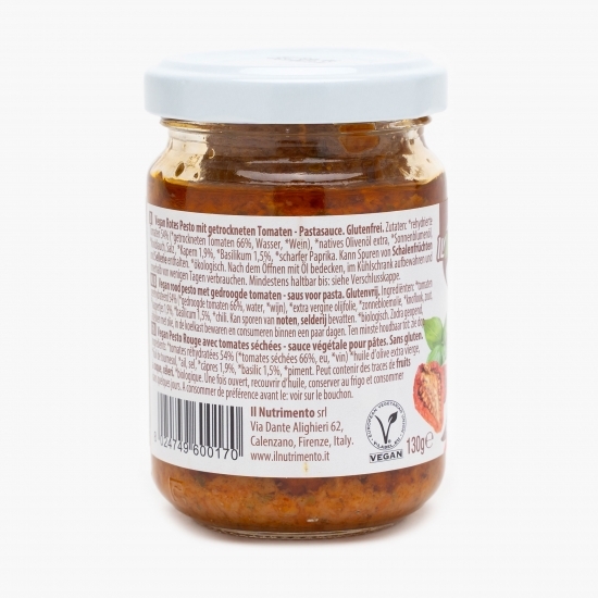 Sos pesto cu roșii uscate eco 130g