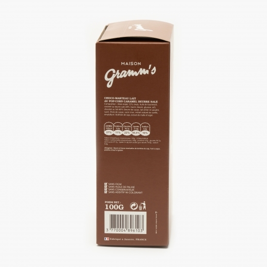 Popcorn Choco-Marteau cu lapte 100g