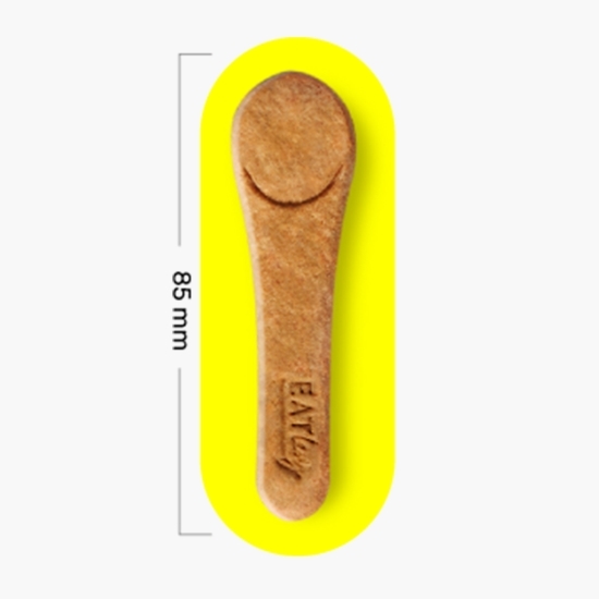 Set lingurițe comestibile 2D Vanilat 10 buc