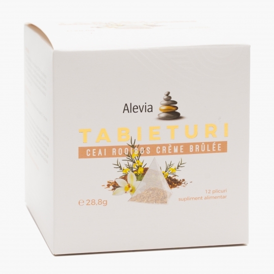 Ceai rooibos créme brûlée Tabieturi 12 plicuri