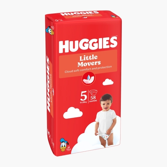 Scutece Ultra Comfort Mega unisex mărimea 5, 12-22 kg, 58 buc