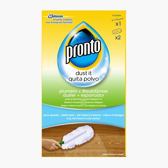 Pămătuf pentru parchet Staub Xpress + rezervă 