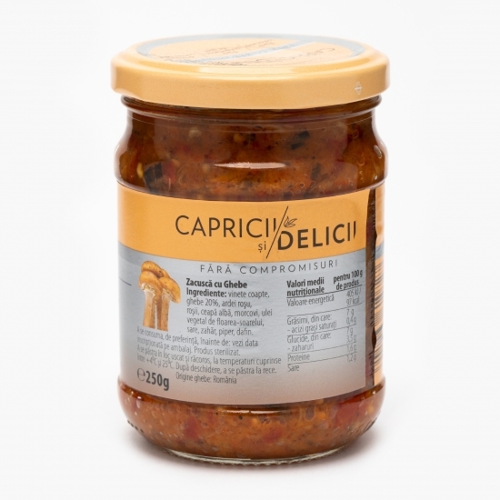 Zacuscă cu ghebe 250g