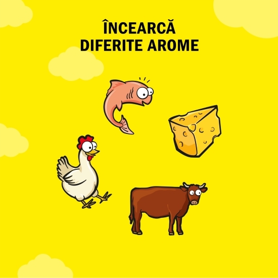 Recompense pentru pisici, 60g, cu pui gustos