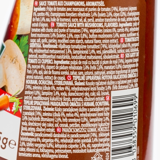 Sos de roșii cu ciuperci 425g