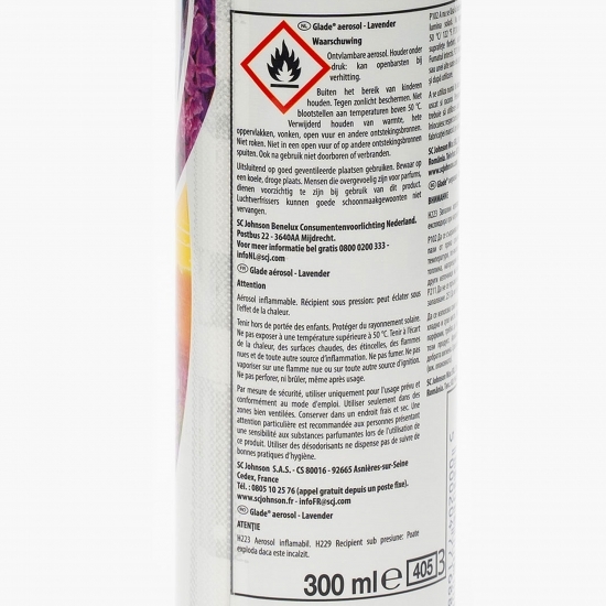 Odorizant de cameră aerosol Lavender 300ml  
