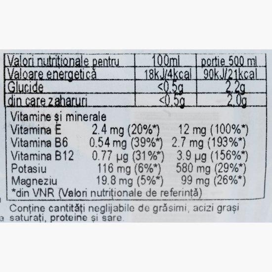 Băutură rehidratare Ice Blue Chill cu aromă de afine, portocale și lime 0.5l