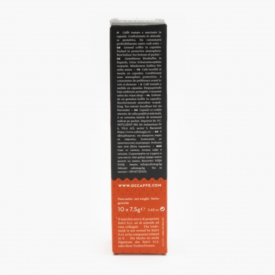 Capsule cafea, Arabica, 10 băuturi, 75g