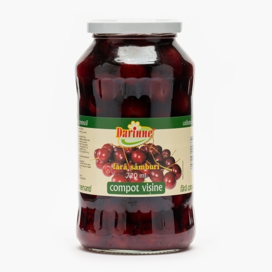Compot de vișine fără sâmburi 720ml