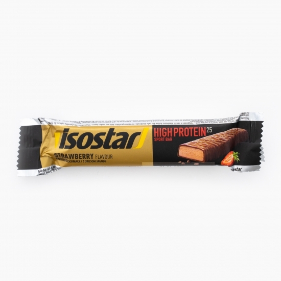 Baton proteic cu aromă de căpșuni 35g