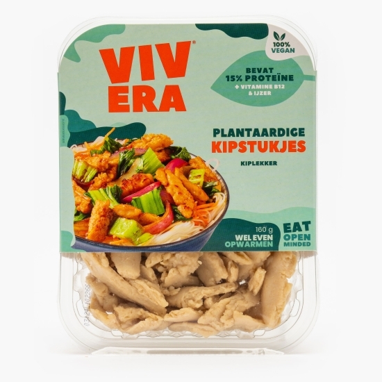 Bucăți vegane cu aromă de pui 160g