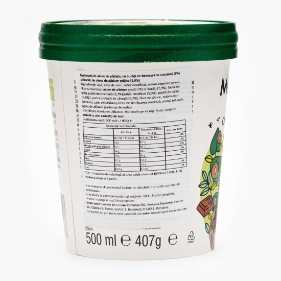 Îngheţată de alune de pădure 407g