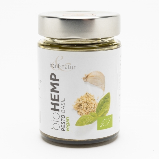 Pesto din cânepă și busuioc eco 150g