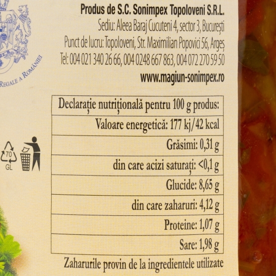 Zarzavat pentru ciorbe 290g