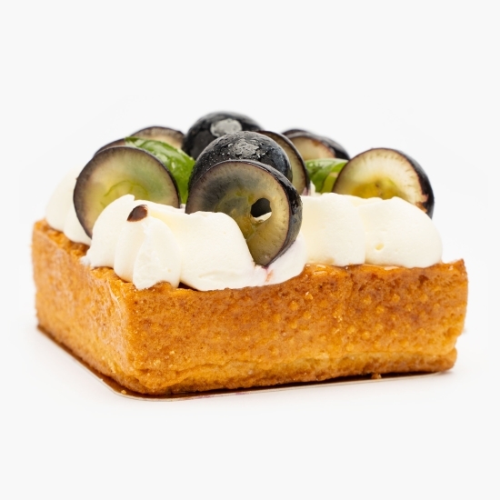 Tartă cu cremă de Nocciola și struguri 180g