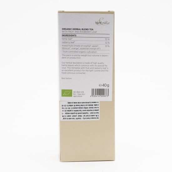 Ceai de cânepă și fructe eco 40g