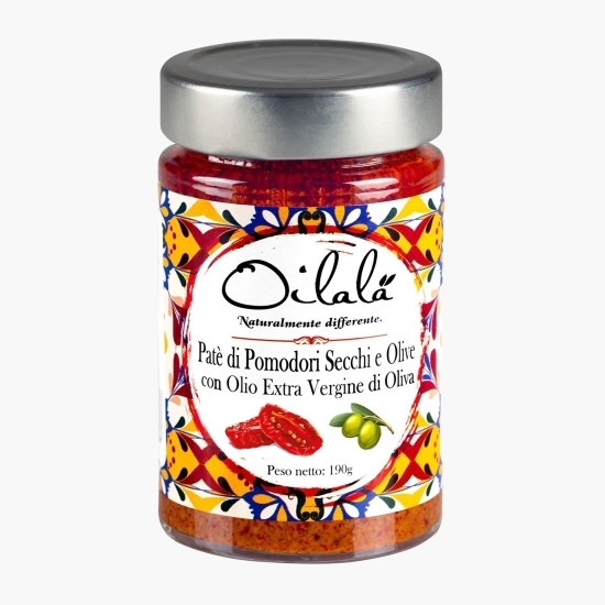 Pastă de măsline și roșii uscate, 190g