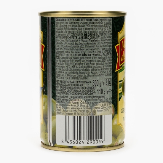 Măsline verzi umplute cu ton 300g
