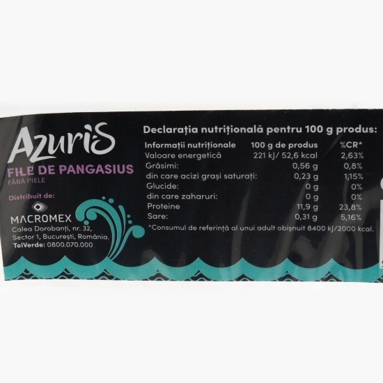 File de pangasius 900g