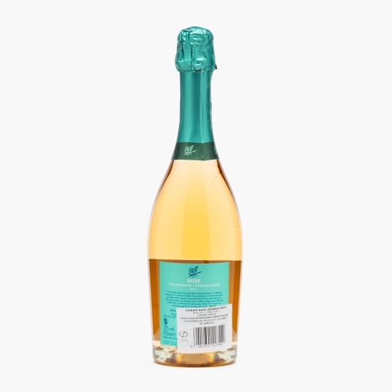Vin spumant rose brut, 12%, 750ml