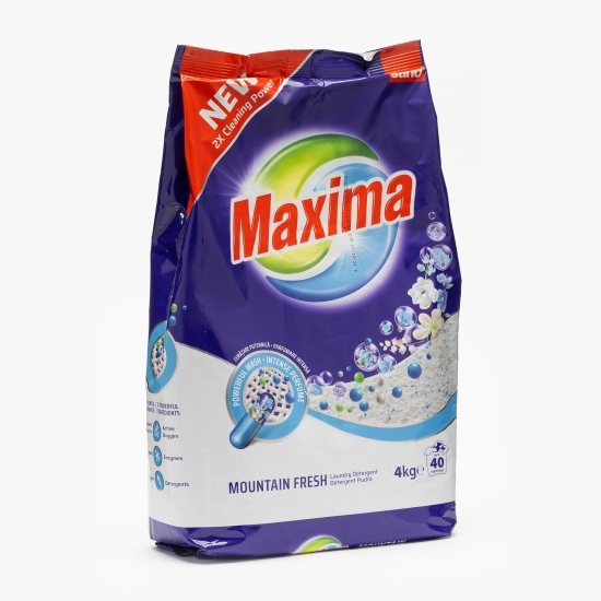 Detergent de rufe pudră Mountain Fresh 40 spălări, 4kg