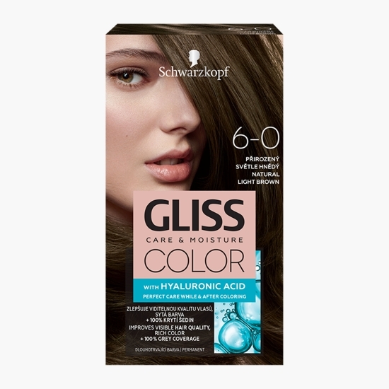 Vopsea de păr  permanentă Color 6-0 șaten deschis natural 142.5ml