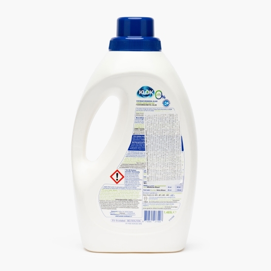 Detergent lichid pentru rufe colorate 0% parfum, 0% coloranți, 27 spălări, 1.485l