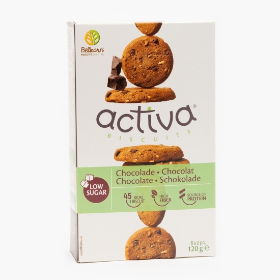 Biscuiți cu ciocolată, fără zahăr, +36 luni 120g