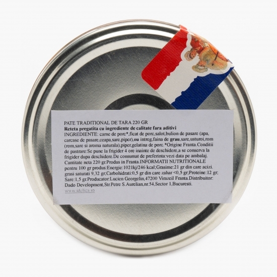 Pate tradițional de țară 220g