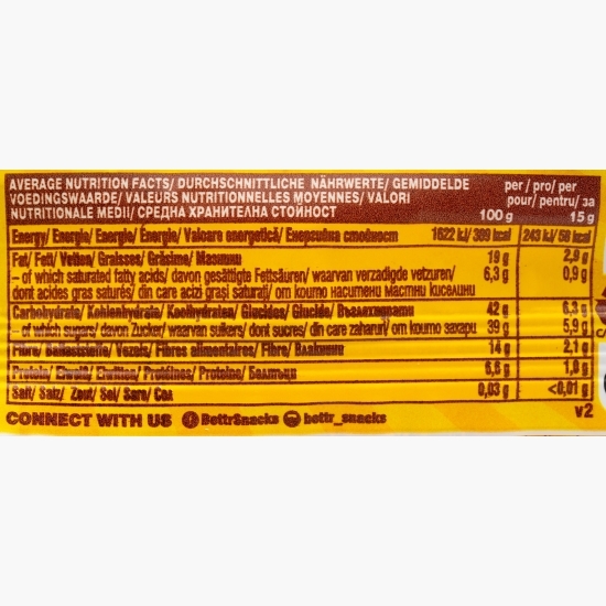 Biluțe eco de fructe cu umplutură de alune și cacao 45g