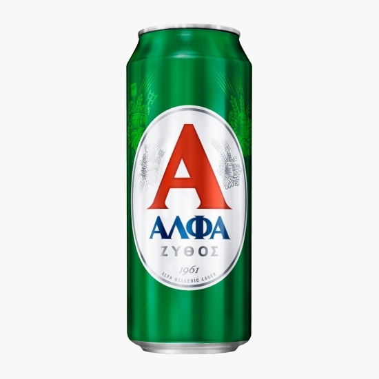 Bere blondă Lager, doză 0.50l
