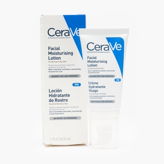 Cremă hidratantă de față pentru ten normal-uscat 52ml