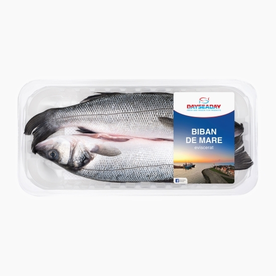 Biban de mare eviscerat, 300g