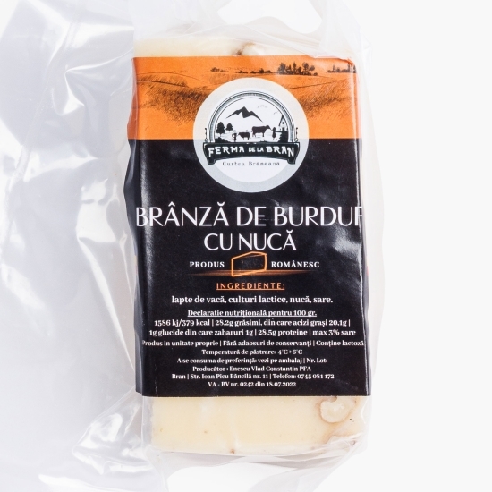 Brânză de burduf cu nucă 300g