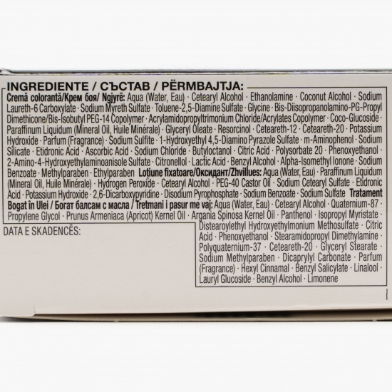 Vopsea permanentă pentru păr fără amoniac Oleo Intense, 4-86 șaten ciocolatiu, 115ml
