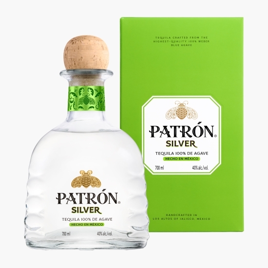 Tequila Silver 40% alc. 700ml + cutie
