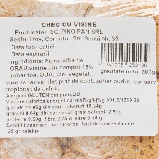 Chec cu vișine 200g