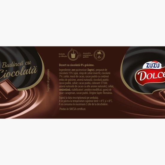 Budincă de ciocolată 125g