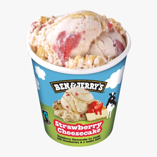 Înghețată cu căpșuni și brânză Strawberry Cheescake 0.465l